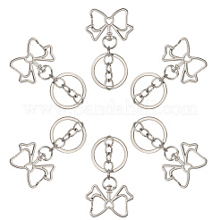 18 шт. застежки для брелка из сплава&nbsp;KEYC-SC0001-74B-P