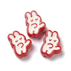 Непрозрачные акриловые бусины&nbsp;LS-OACR-H025-01A