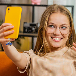 14 шт. 7 стиля пластиковых мобильных пылезащитных заглушек&nbsp;HJEW-FH00136