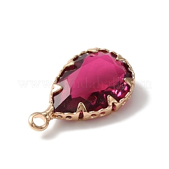 Граненые подвески стекла&nbsp;LS-GLAA-WH0031-54Q