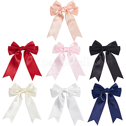 14 шт. 7-х цветный полиэстеровый бант для украшения&nbsp;DIY-SP0004-82