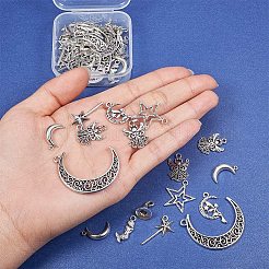 Pendente in lega stile tibetano&nbsp;TIBEP-PH0004-32AS