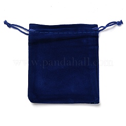 Прямоугольные бархатные мешочки на шнурке TP-XCP0001-04