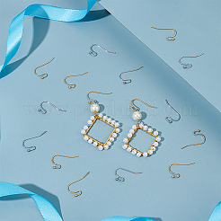 100 шт. 2 крючка для сережек из хирургической стали 316 стиля и нержавеющей стали 304 STAS-UN0054-50