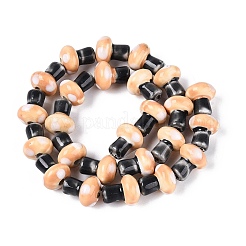 Perles en porcelaine manuelles&nbsp;PORC-N012-03A