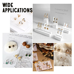 20шт. 2 акриловых дисплея для сережек AJEW-AR0001-30