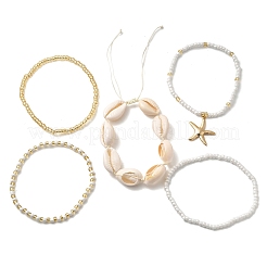 Комплекты браслетов для женщин из 6 шт. BJEW-F520-07