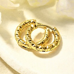 Серьги-кольца из нержавеющей стали 304 для женщин EJEW-M068-13B-G