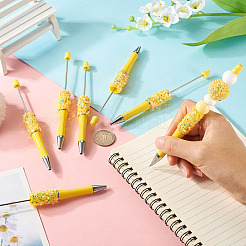 8 шариковая ручка с пайетками в виде звезд&nbsp;FIND-TA0006-15F