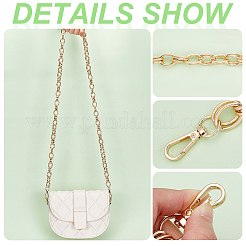 Poignée de chaîne de sac en aluminium&nbsp;DIY-WH0304-136