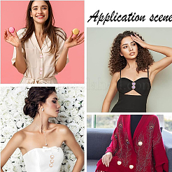 15 шт. 3-цветные литые пуговицы на ножке BUTT-GF0003-44