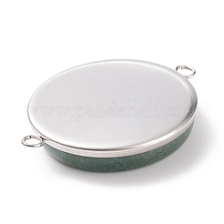 Шармы-соединители из натуральных и синтетических камней PALLOY-JF01647