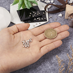 50шт 925 бусины из стерлингового серебра STER-TA0001-08