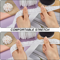 20 м нейлоновой эластичной кружевной отделки OCOR-GF0003-78