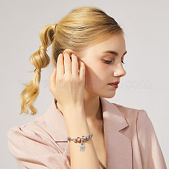 12 шт. 6 цвета черепаховый сплав горный хрусталь европейские подвески-шармы ALRI-DC0001-03