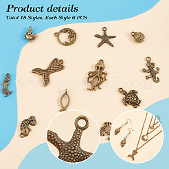 Подвески из сплава в тибетском стиле&nbsp;FIND-PH0017-43