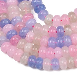 Chapelets de perles de jade blanche naturelle&nbsp;X-G-E507-01-08