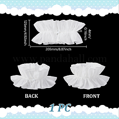 Съемные хлопковые накладные воротники AJEW-WH0460-150A