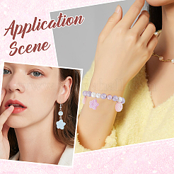 40шт 2 стиля непрозрачные подвески из смолы&nbsp;RESI-SC0003-32