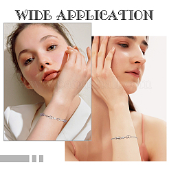 12 шт. латунная удлинительная цепь&nbsp;ZIRC-SC0001-22