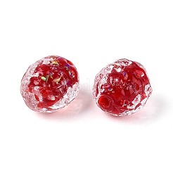 Handmade стеклянные бусины фольги&nbsp;FOIL-N029-10D