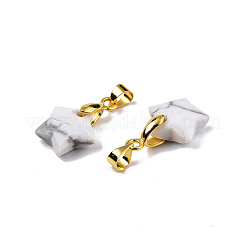 Природные подвески Howlite&nbsp;X-G-N326-142-10