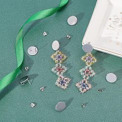 304ステンレススチールスタッドピアス金具とイヤーナット  ピアスバックキャッチ  フラットラウンド  ステンレス鋼色  60個/箱&nbsp;STAS-UN0014-21P
