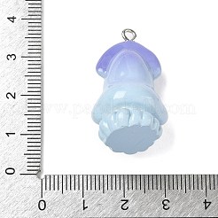 Pendentifs en résine opaque à thème marin&nbsp;RESI-P047-01A-P