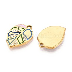 Подвески из нержавеющей стали 304 со стразами&nbsp;STAS-N111-01G