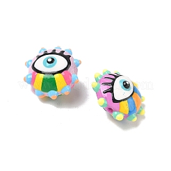 Выпечка окрашенные стеклянные бусины&nbsp;LAMP-D004-04