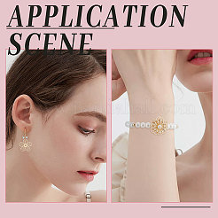 50 шт. обшивка стойки филигранные соединительные элементы из нержавеющей стали 304 STAS-BBC0002-48