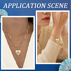 Подвески из эмали из сплава с покрытием 40 шт. PALLOY-SC0013-22