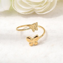 Кольца-манжеты из нержавеющей стали 304 для женщин&nbsp;LS-RJEW-K312-03G