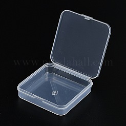 Contenitori di perline di plastica con coperchio incernierato&nbsp;CON-Z007-01A