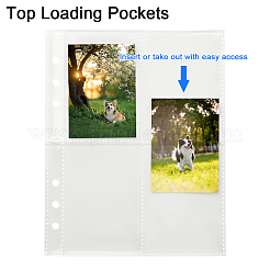 30 шт. 3 стиля пластиковая вставка для фотоальбома сменные страницы для карточек-переплетов&nbsp;FIND-SP0004-57A