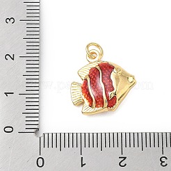 Латунь эмаль подвески&nbsp;KK-L256-23G