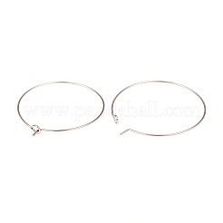 Фурнитура для сережек-колец из хирургической нержавеющей стали 316L&nbsp;STAS-G229-07P-04