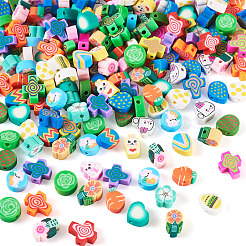 Ostermotive handgemachte Polymer Clay Perlen&nbsp;CLAY-TA0001-67