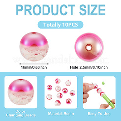 10pcs perles de résine&nbsp;PACR-TA0001-33E