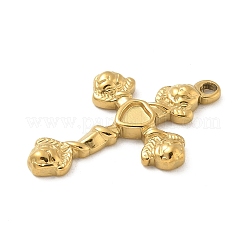 Ионное покрытие (ip) нержавеющая сталь 304 подвеска кабошон оправа&nbsp;STAS-M082-03G