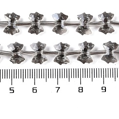 Стеклянные бусины с гальваническим покрытием &nbsp;EGLA-B007-03A-HP02