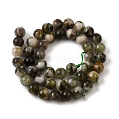 Натуральные лепидолитовые бусины G-F799-B01-9mm