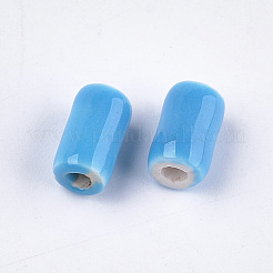 Фарфоровые бусины ручной работы&nbsp;X-PORC-S498-14B