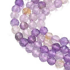 Природные Аметрин бисер нитей&nbsp;G-K407-A01-3mm