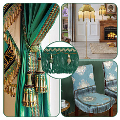 Отделка из полиэстерового кружева с кисточками длиной 6 м OCOR-OC0001-51A