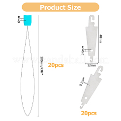 20 Stück Nähnadelgeräte aus Edelstahl&nbsp;TOOL-HS0001-62