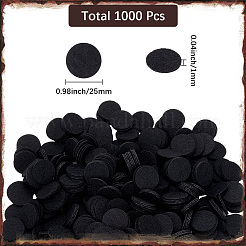 1000 Stück Filzstoffmatte&nbsp;DIY-SC0029-66C-01