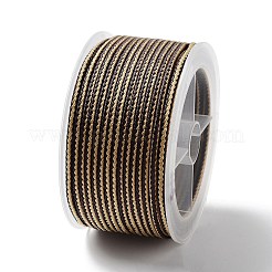 Cordon tressé en polyester bicolore de 14 m&nbsp;OCOR-G015-02A-11