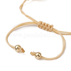 Braccialetti di perline di vetro intrecciate&nbsp;BJEW-MZ00115-01