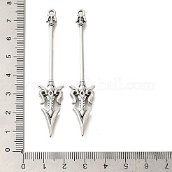 Gros pendentifs en alliage de style tibétain&nbsp;FIND-G078-33B-AS